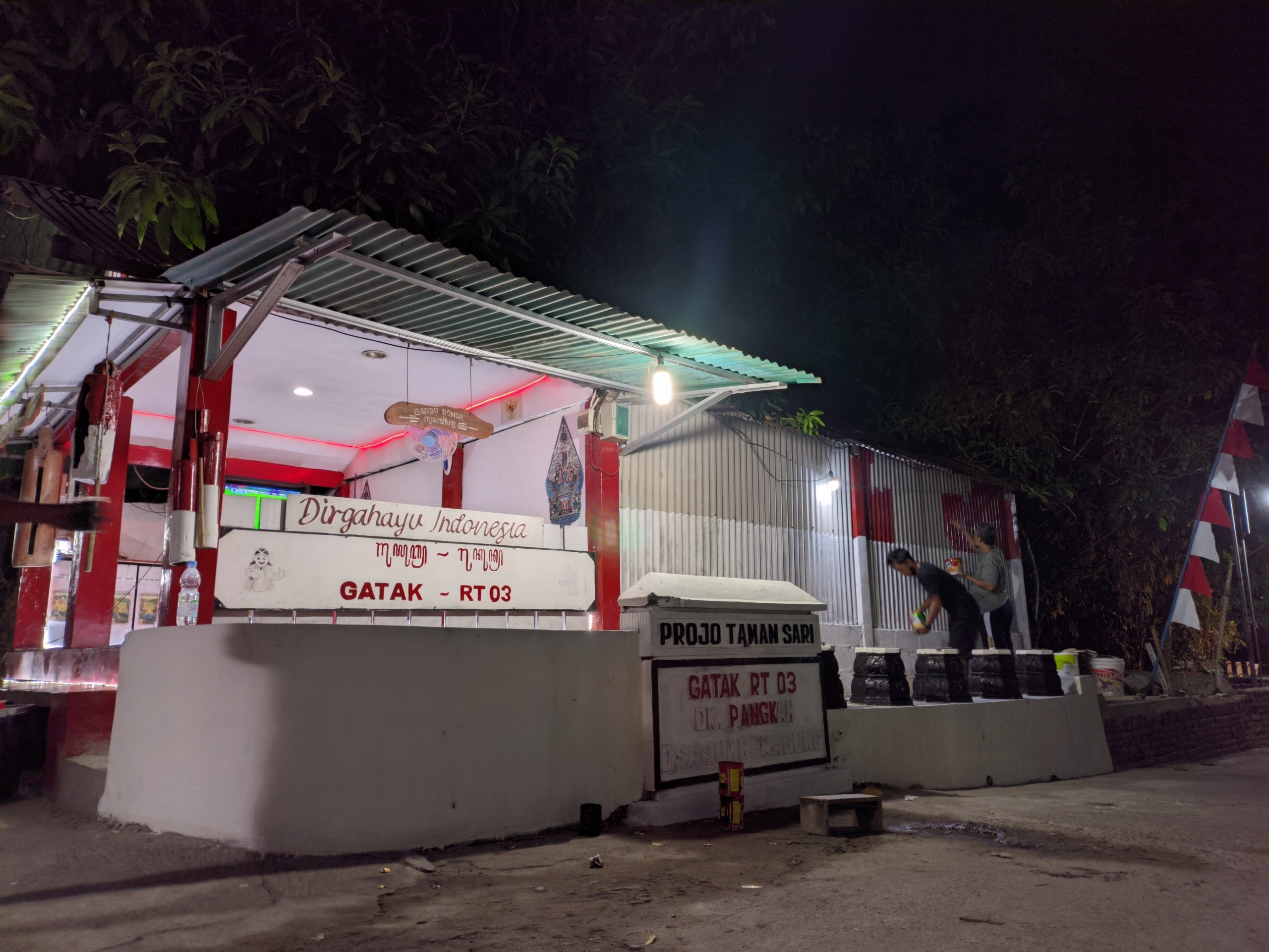 Proses Dekorasi Cakruk